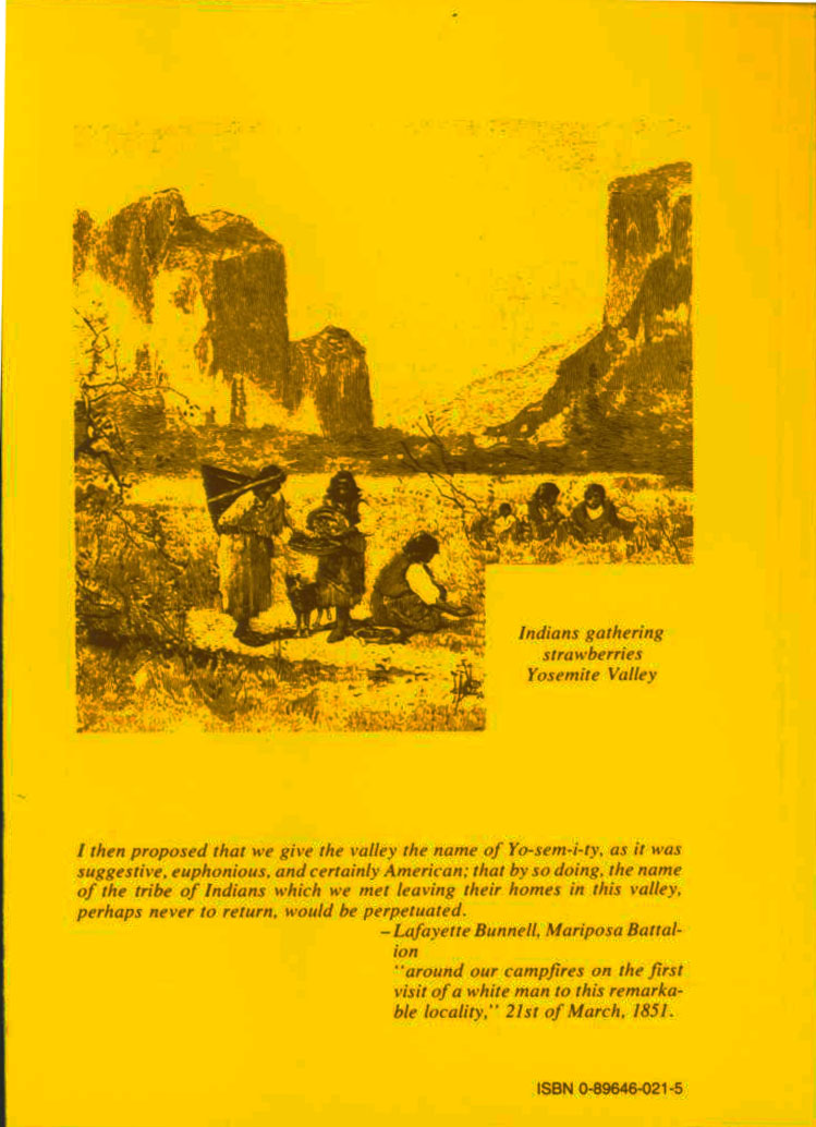 Discovery of the Yosemite in 1851--and the Indian war which led to that event.vist0021backcover